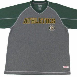 Stitches Oakland A's Performance Raglan T-shirt